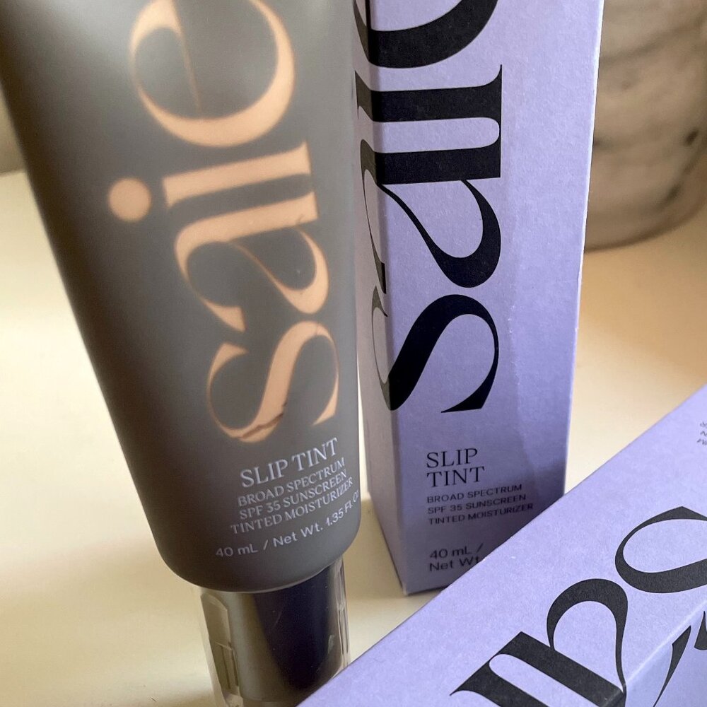 SAIE, Slip Tint, Tinted Moisturizer — Shade 3.5